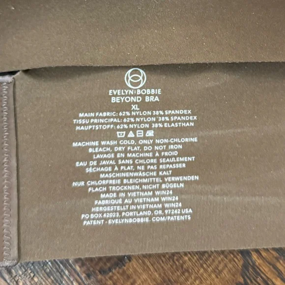 Evelyn & Bobbie Beyond Bra Seamless Brown Size XL - Picture 3 of 14